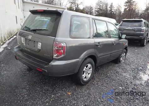 2007 Honda Pilot Lx из США, поврежденный, VIN 5FNYF18107B028462